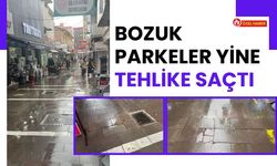 Bozuk Parkeler Yine Tehlike Saçtı