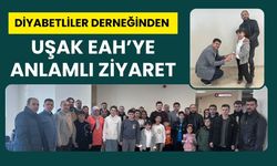 Diyabetliler Derneğinden Uşak EAH’ye Anlamlı Ziyaret