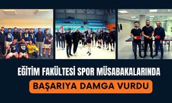 Eğitim Fakültesi Spor Müsabakalarında Başarıya Damga Vurdu