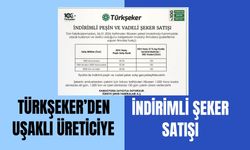 Türkşeker’den Uşaklı Üreticiye İndirimli Şeker Satışı