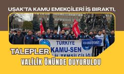 Kamu Emekçileri Taleplerini Valilik Önünde Duyurdu