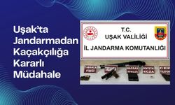 Uşak’ta Jandarmadan Kaçakçılığa Kararlı Müdahale