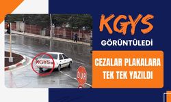 KGYS Görüntüledi, Cezalar Plakalara Tek Tek Yazıldı