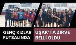 Genç Kızlar Futsalında Uşak’ta Zirve Belli Oldu