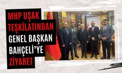 MHP Uşak Teşkilatından Genel Başkan Bahçeli’ye Ziyaret