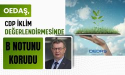 OEDAŞ, CDP İklim Değerlendirmesinde B Notunu Korudu