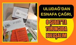 Uludağ’dan Esnafa Çağrı, 8 Şubat’ta Turuncuda Buluşalım