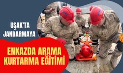 Uşak’ta Jandarmaya Enkazda Arama Kurtarma Eğitimi