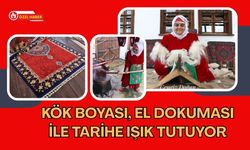 Kök Boyası, El Dokuması İle Tarihe Işık Tutuyor