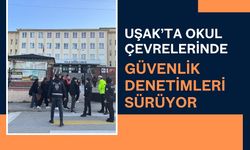 Uşak’ta Okul Çevrelerinde Güvenlik Denetimleri Sürüyor
