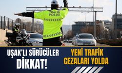 Uşak’ta Sürücülere Uyarı: Yeni Trafik Cezaları Yolda