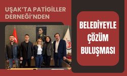 Uşak’ta Patigiller Derneği’nden Belediyeyle Çözüm Buluşması