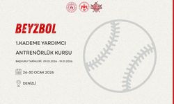 Beyzbol Antrenörlük Kursu 26–30 Ocak’ta Denizli’de