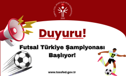 Futsal Türkiye Şampiyonası İçin Geri Sayım Başladı
