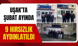 Uşak’ta Şubat Ayında 9 Hırsızlık Aydınlatıldı