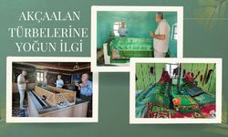Eski Gediz Akçaalan Türbelerine Yoğun İlgi