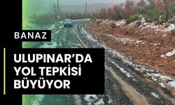 Banaz Ulupınar’da Yol Tepkisi Büyüyor