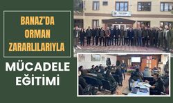 Banaz’da Orman Zararlılarıyla Mücadele Eğitimi