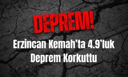Erzincan Kemah’ta 4.9’luk Deprem Korkuttu