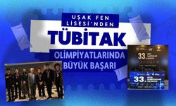 Uşak Fen Lisesi’nden TÜBİTAK Olimpiyatlarında Büyük Başarı