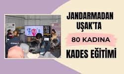 Jandarmadan Uşak’ta 80 Kadına KADES Eğitimi
