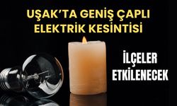 Uşak’ta Geniş Çaplı Elektrik Kesintisi: İlçeler Etkilenecek