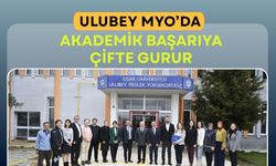 Ulubey MYO’da Akademik Başarıya Çifte Gurur
