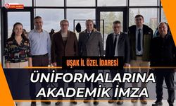 Uşak İl Özel İdaresi Üniformalarına Akademik İmza