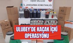 Ulubey’de Kaçak İçki Operasyonu