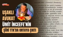 Uşaklı Avukat Ümit İnceefe’nin Şiiri TTK’da Ortaya Çıktı