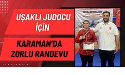 Uşaklı Judocu İçin Karaman'da Zorlu Randevu