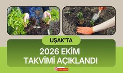 Uşak’ta 2026 Ekim Takvimi Açıklandı