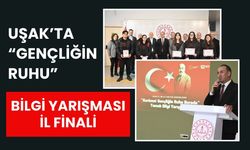 Uşak’ta “Gençliğin Ruhu” Bilgi Yarışması İl Finali