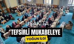 Uşak’ta Tefsirli Mukabeleye Yoğun İlgi