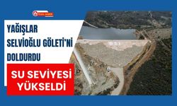 Yağışlar Selvioğlu Göleti’ni Doldurdu Su Seviyesi Yükseldi