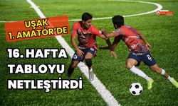 Uşak 1. Amatör’de 16. Hafta Tabloyu Netleştirdi