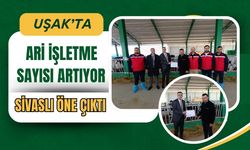 Uşak’ta Ari İşletme Sayısı Artıyor Sivaslı Öne Çıktı