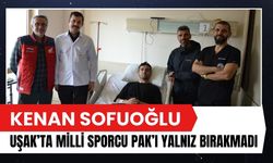 Kenan Sofuoğlu Uşak’ta Milli Sporcu Pak’ı Yalnız Bırakmadı