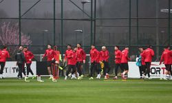 A Milli Takım, Romanya Maçı Hazırlıklarını Sürdürüyor