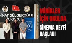 Minikler İçin Okulda Sinema Keyfi Başladı