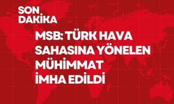 MSB: Türk Hava Sahasına Yönelen Mühimmat İmha Edildi