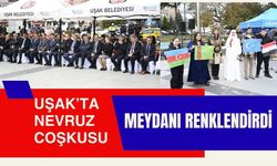 Uşak’ta Nevruz Coşkusu Meydanı Renklendirdi