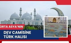Orta Asya’nın Dev Camisine Türk Halısı
