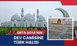 Orta Asya’nın Dev Camisine Türk Halısı