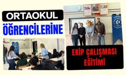 Ortaokul Öğrencilerine Ekip Çalışması Eğitimi