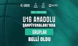 U16 Anadolu Şampiyonası’nda Kuralar Çekildi