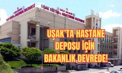 Uşak’ta Hastane Deposu İçin Bakanlık Devrede!