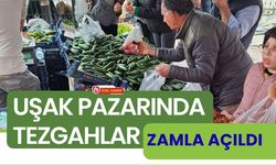 Uşak Pazarında Tezgahlar Zamla Açıldı