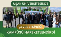 Uşak Üniversitesinde Çevre Etkinliği Kampüsü Hareketlendirdi