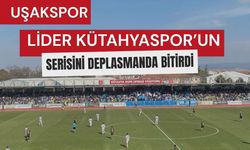 Uşakspor Lider Kütahyaspor’un Serisini Deplasmanda Bitirdi